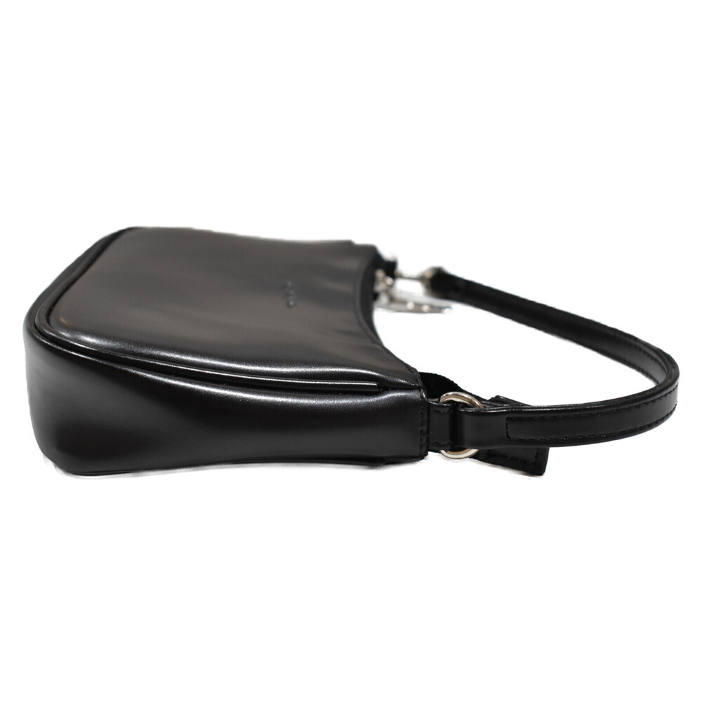 Saint Laurent Shoulder YEVS Leather Handbag Black One Classic Hobo Bag - Picture 4 of 7